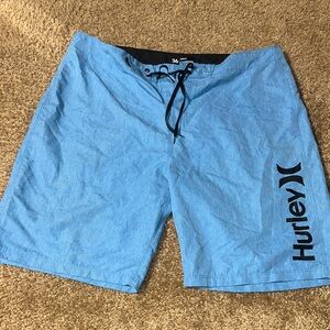 Hurley Men's Light Blue Board Shorts